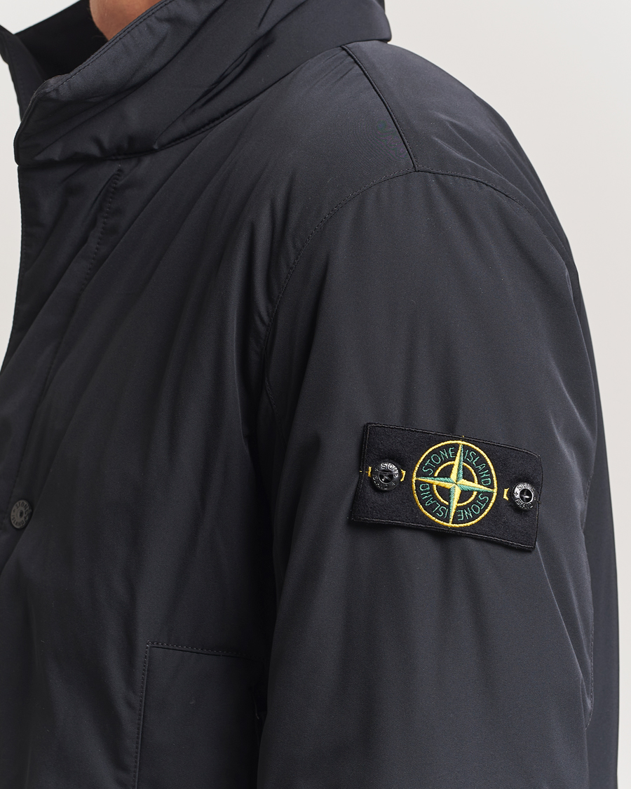 Heren | Jassen | Stone Island | Micro Twill Padded Jacket Black