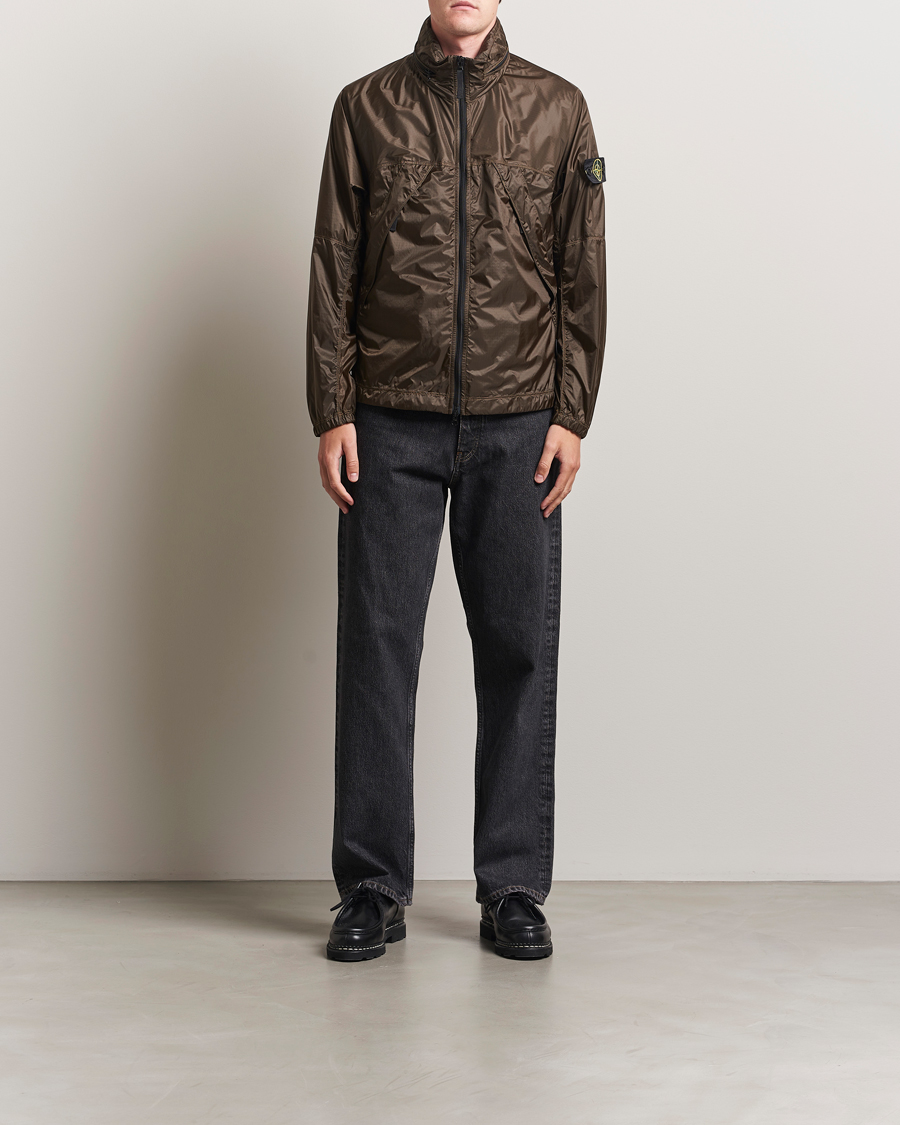 Heren | Jassen | Stone Island | Ripstop Light Nylon Jacket Military Green