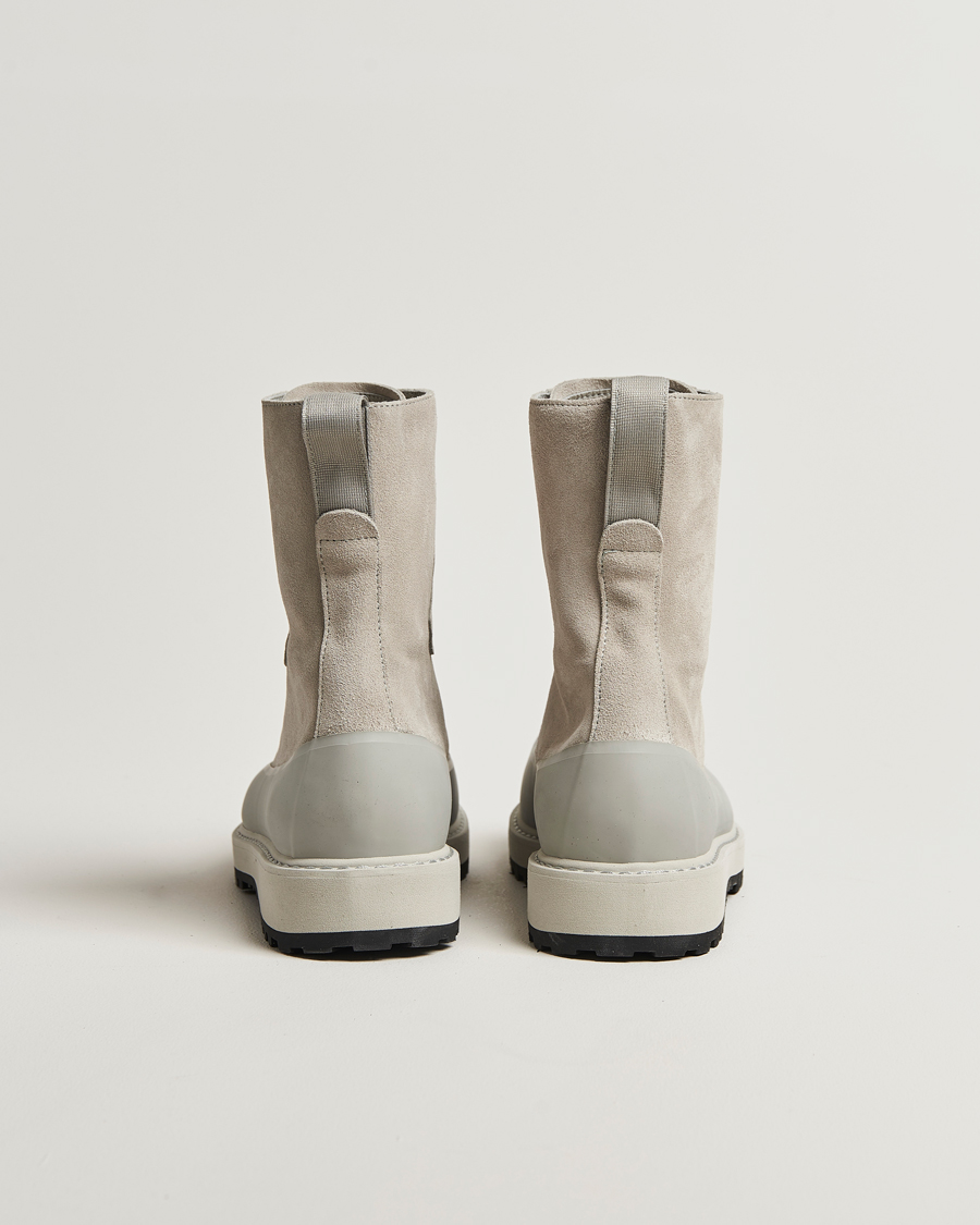 Heren | Laarzen | Stone Island | Suede Hiking Boots Pearl Grey