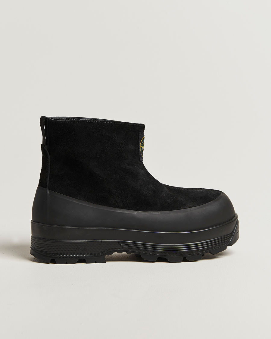 Heren | Laarzen | Stone Island | Suede Boots Black