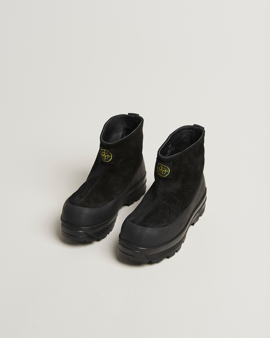 Heren | Laarzen | Stone Island | Suede Boots Black