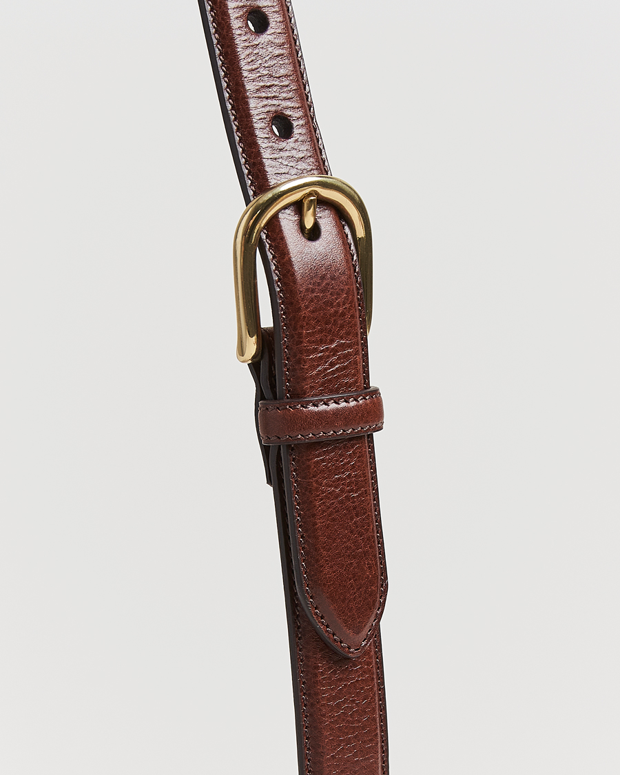 Heren | Riemen | Kamakura Shirts | Vintage Ivy Horseshoe Buckle Belt Brown