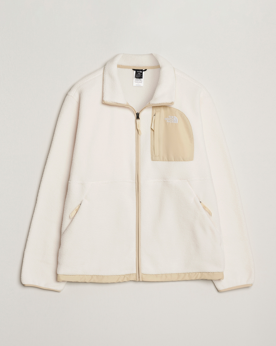 Heren | Truien | The North Face | Yumiori Full Zip Fleece Off White