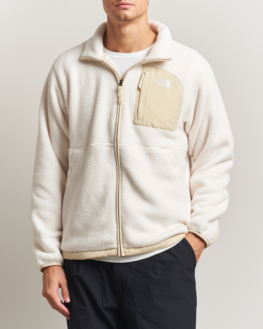 Heren | Truien | The North Face | Yumiori Full Zip Fleece Off White