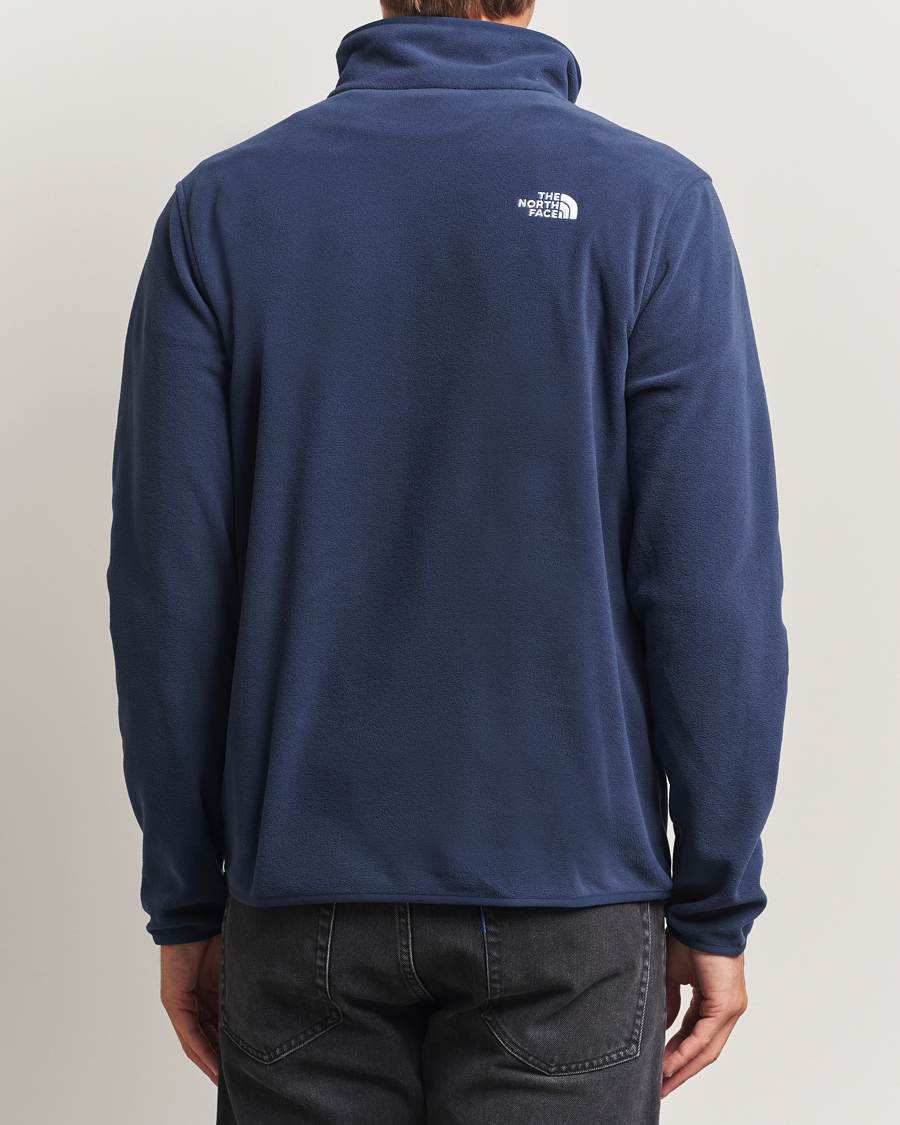 Heren | Truien | The North Face | Glacier Fleece 1/4 Zip Navy