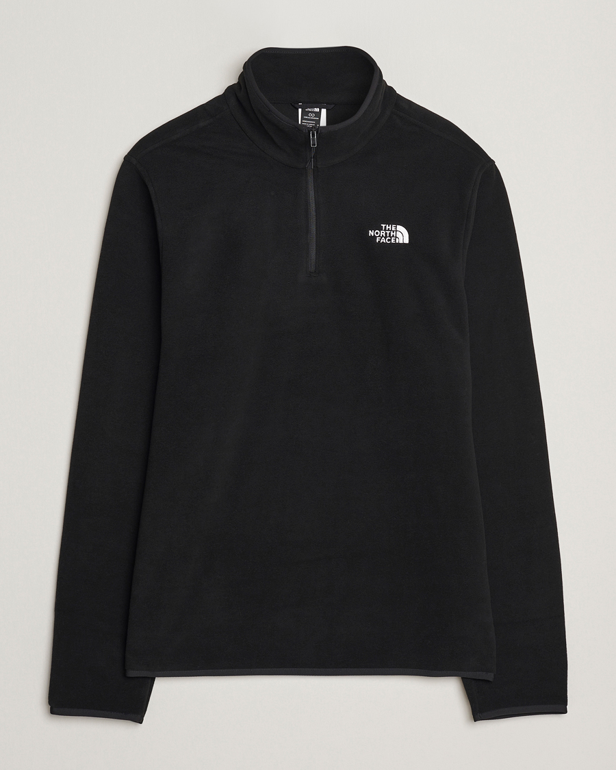 Heren | Truien | The North Face | Glacier Fleece 1/4 Zip Black
