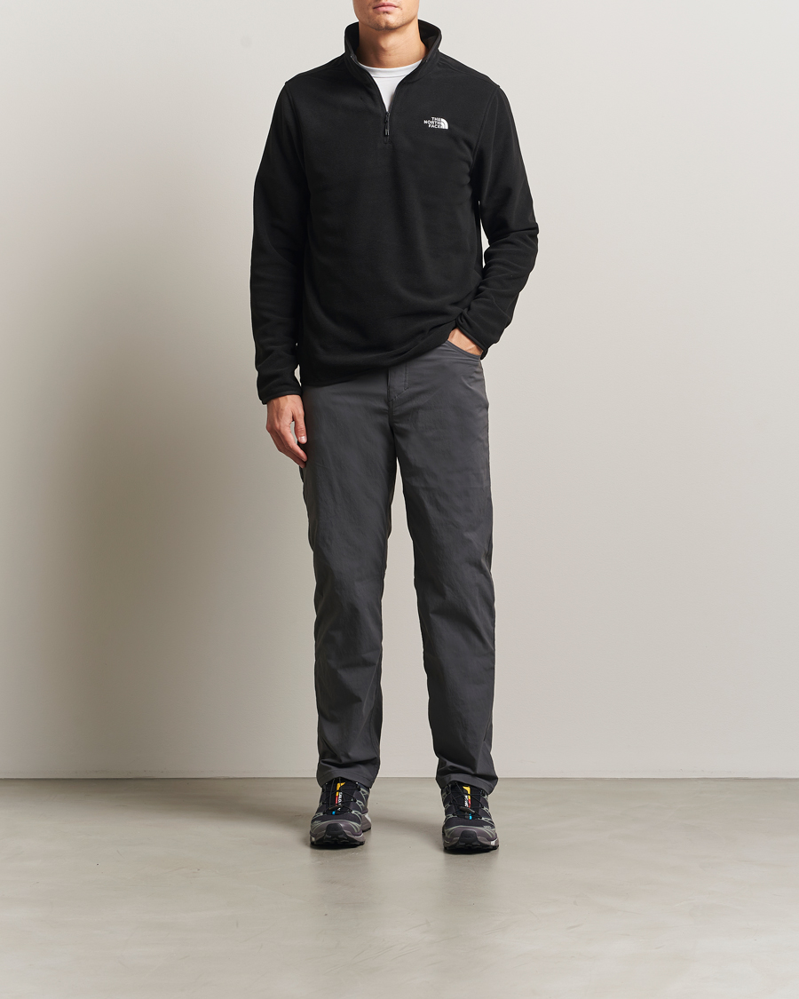 Heren | Truien | The North Face | Glacier Fleece 1/4 Zip Black