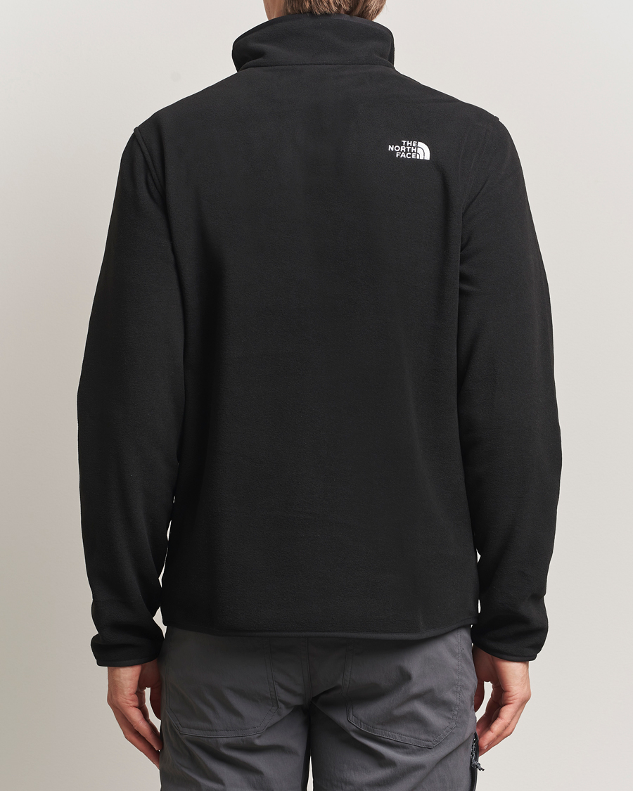 Heren | Truien | The North Face | Glacier Fleece 1/4 Zip Black