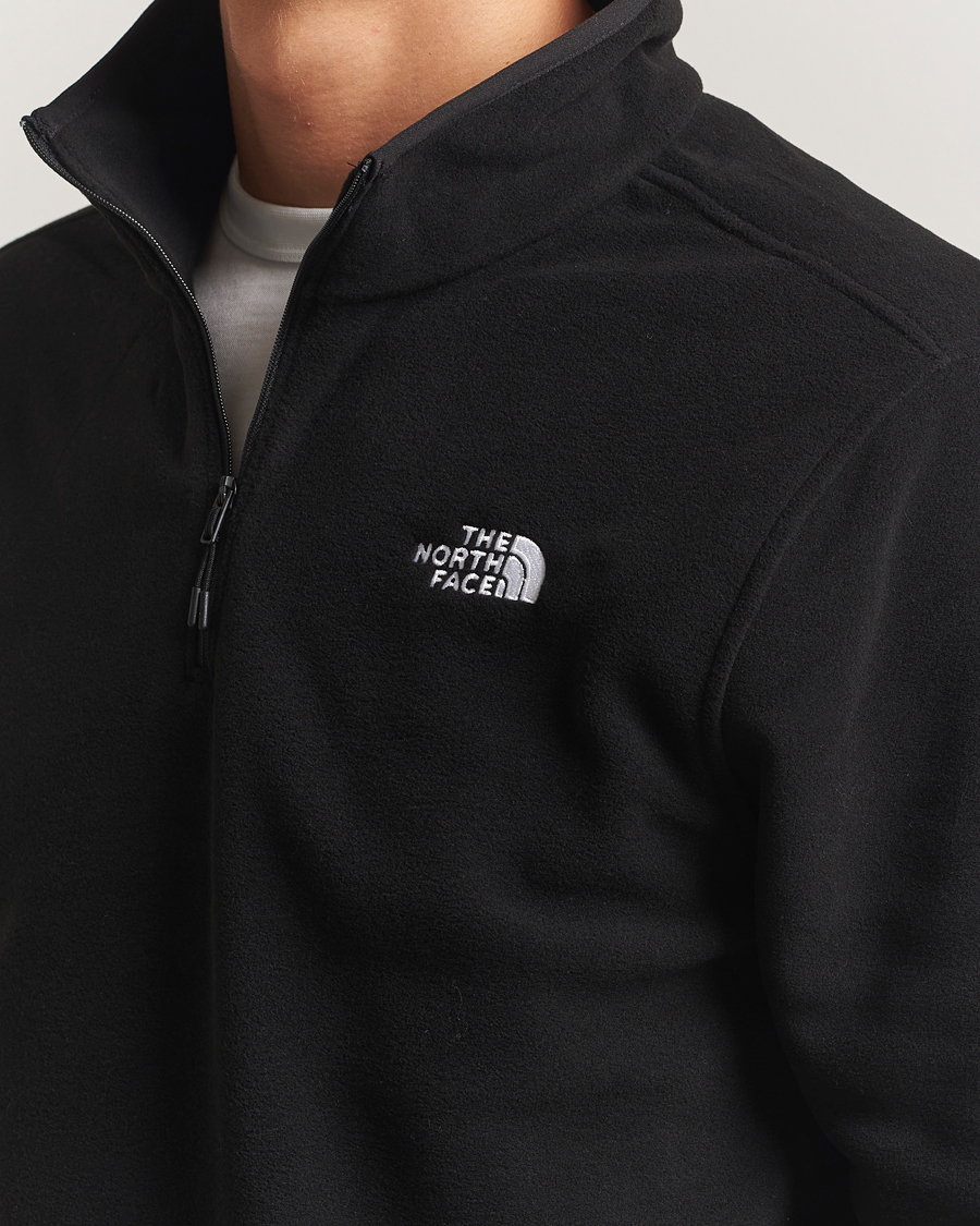 Heren | Truien | The North Face | Glacier Fleece 1/4 Zip Black