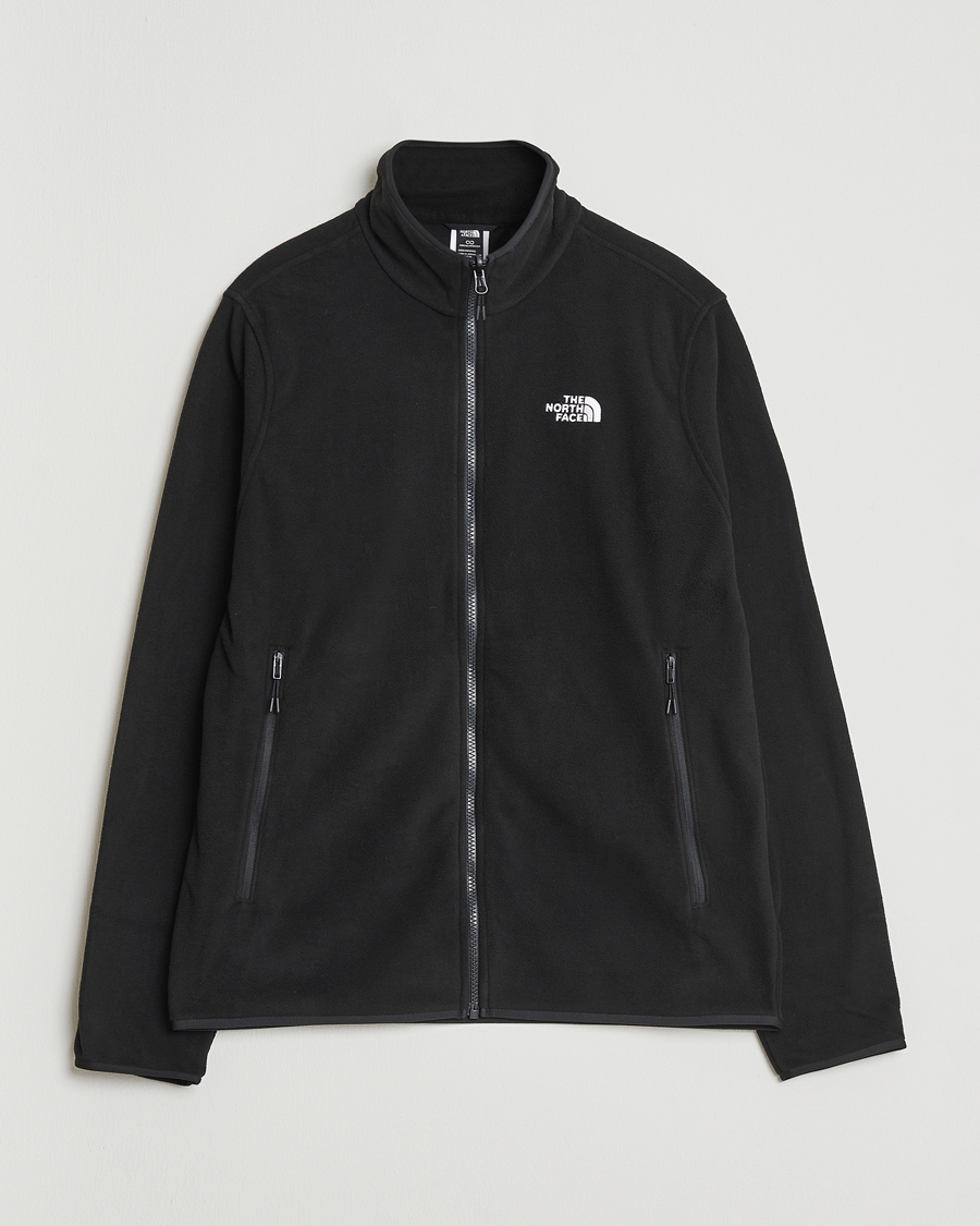 Heren | Truien | The North Face | Glacier Fleece Full Zip Black