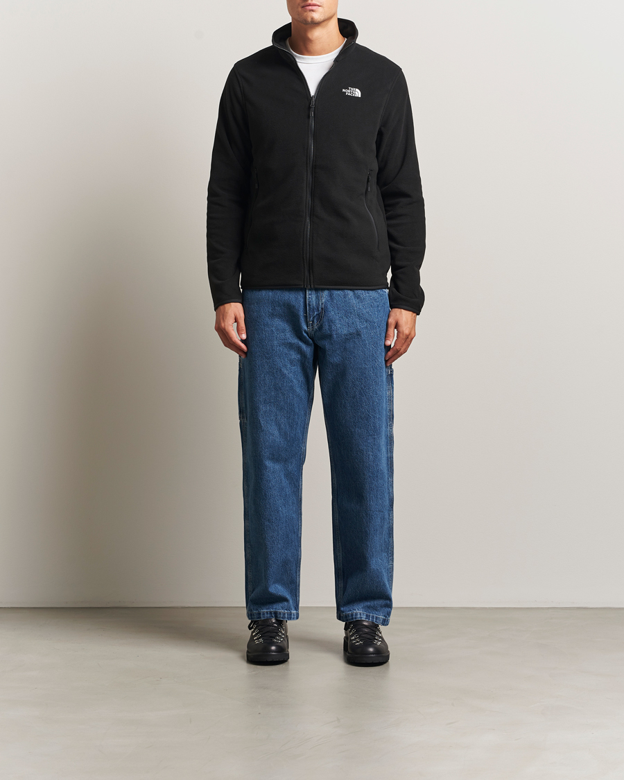 Heren | Truien | The North Face | Glacier Fleece Full Zip Black
