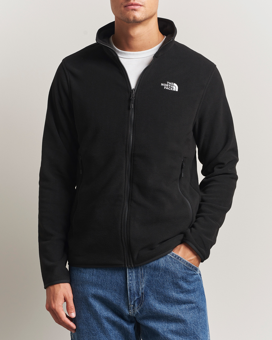 Heren | Truien | The North Face | Glacier Fleece Full Zip Black