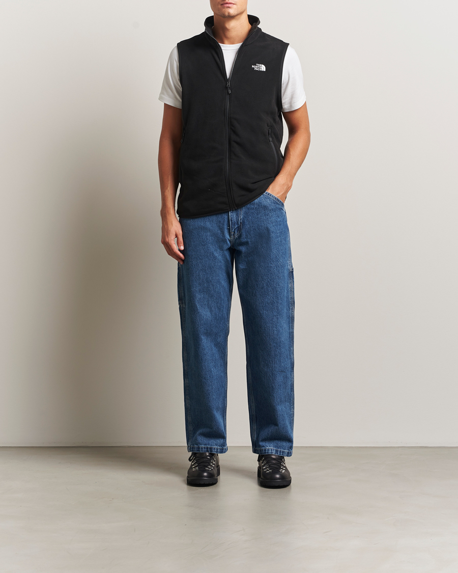 Heren | Gilets | The North Face | Glacier Fleece Vest Black