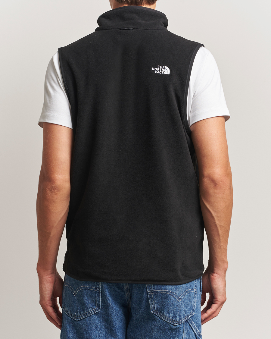 Heren | Gilets | The North Face | Glacier Fleece Vest Black