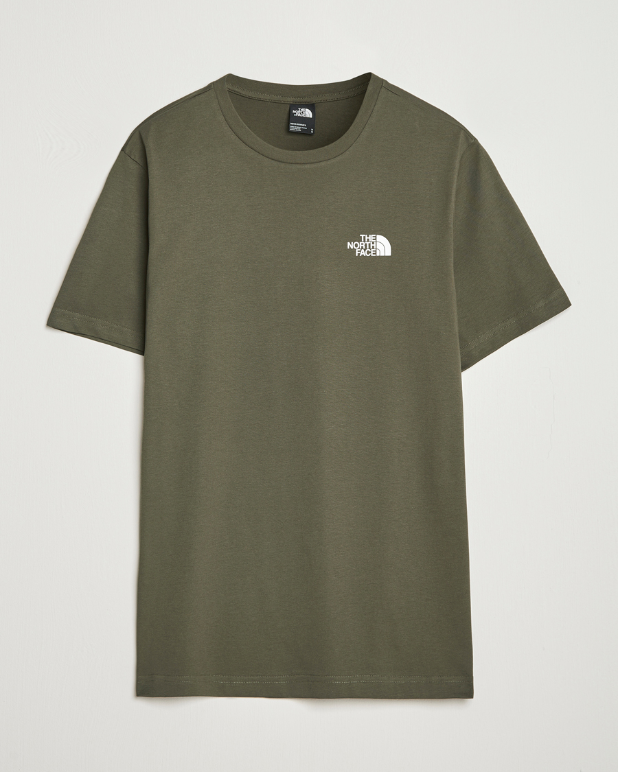 Heren | T-shirts | The North Face | Simple Dome T-Shirt Military