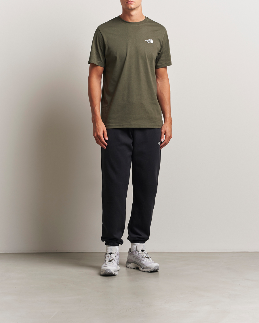 Heren | T-shirts | The North Face | Simple Dome T-Shirt Military