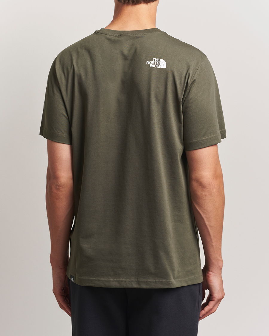 Heren | T-shirts | The North Face | Simple Dome T-Shirt Military