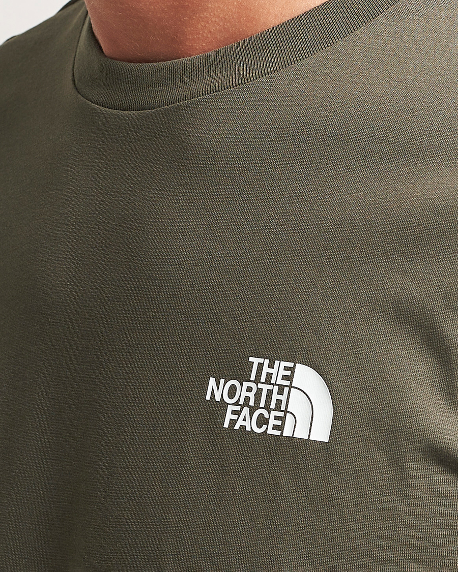 Heren | T-shirts | The North Face | Simple Dome T-Shirt Military