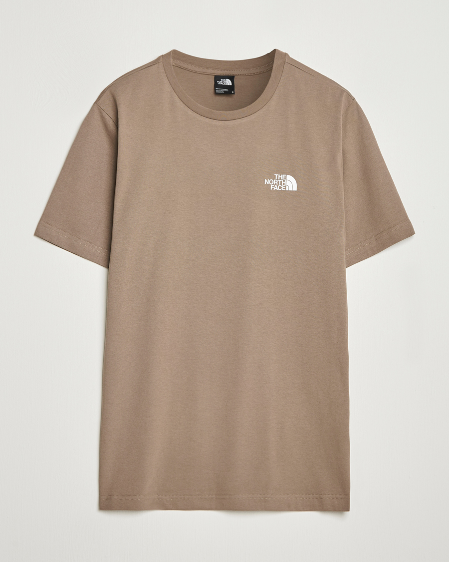 Heren | T-shirts | The North Face | Simple Dome T-Shirt Beige