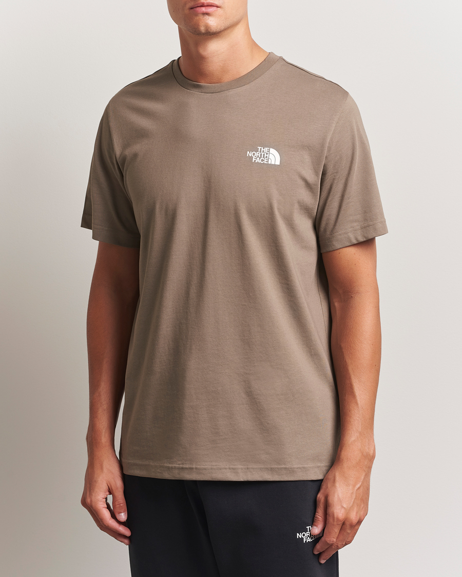 Heren | T-shirts | The North Face | Simple Dome T-Shirt Beige