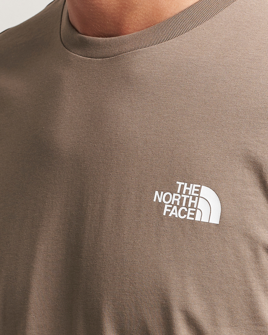 Heren | T-shirts | The North Face | Simple Dome T-Shirt Beige
