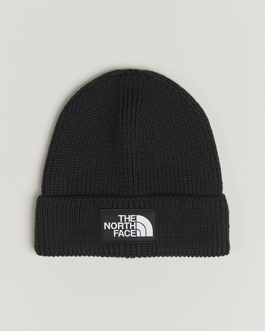 Heren | Mutsen | The North Face | Logo Box Cuffed Beanie Black
