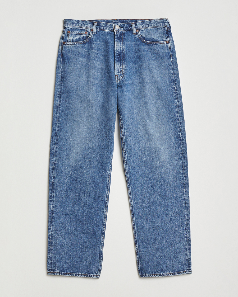 Heren | Jeans | orSlow | 101 Dad Fit Jeans Denim Used