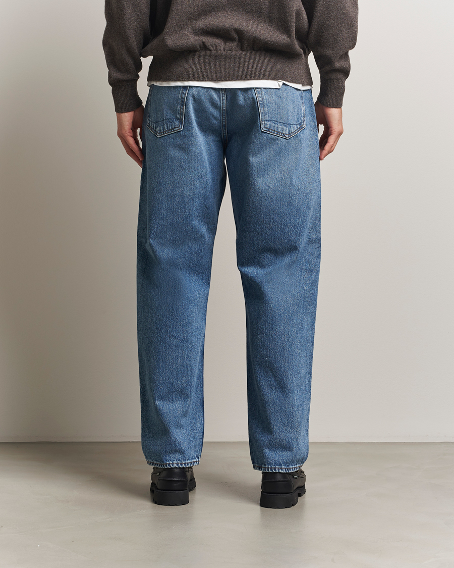 Heren | Jeans | orSlow | 101 Dad Fit Jeans Denim Used