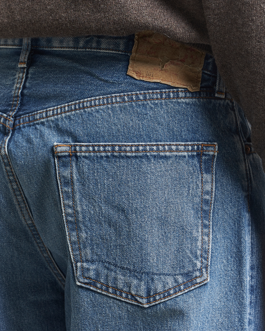 Heren | Jeans | orSlow | 101 Dad Fit Jeans Denim Used
