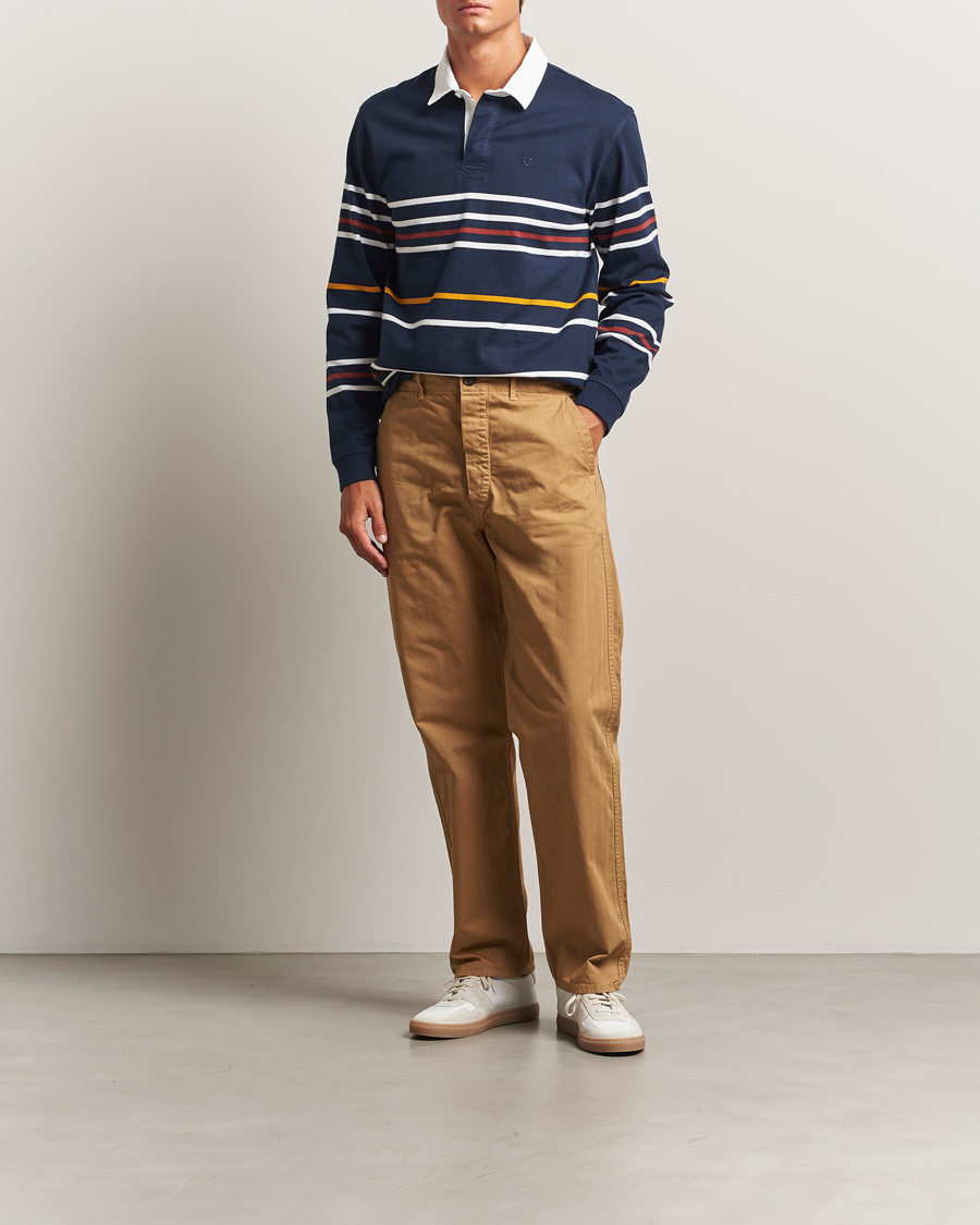 Heren | Broeken | orSlow | French Work Pants Khaki
