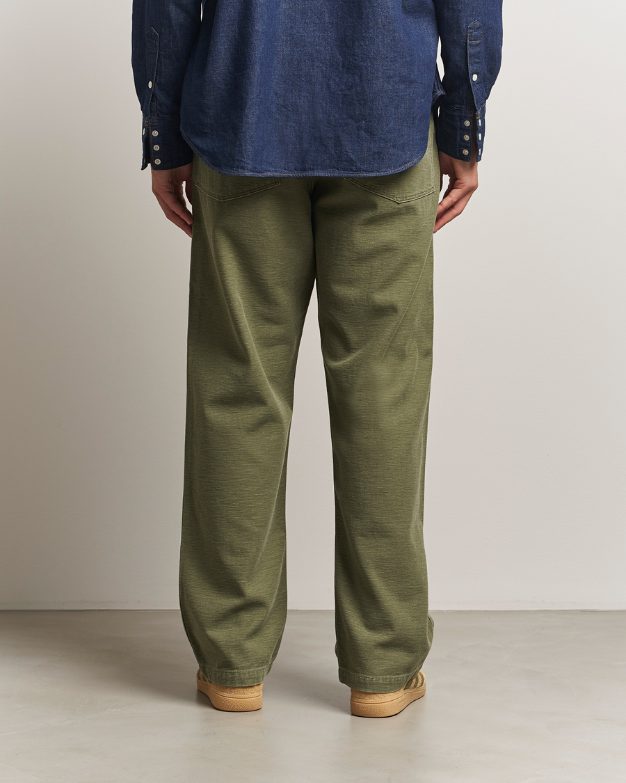 Heren | Broeken | orSlow | Vintage Fit Fatigue Pants Dark Olive
