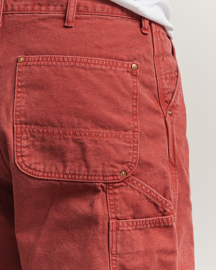 Heren | Broeken | orSlow | Dad Fit Oxford Painter Pants Red
