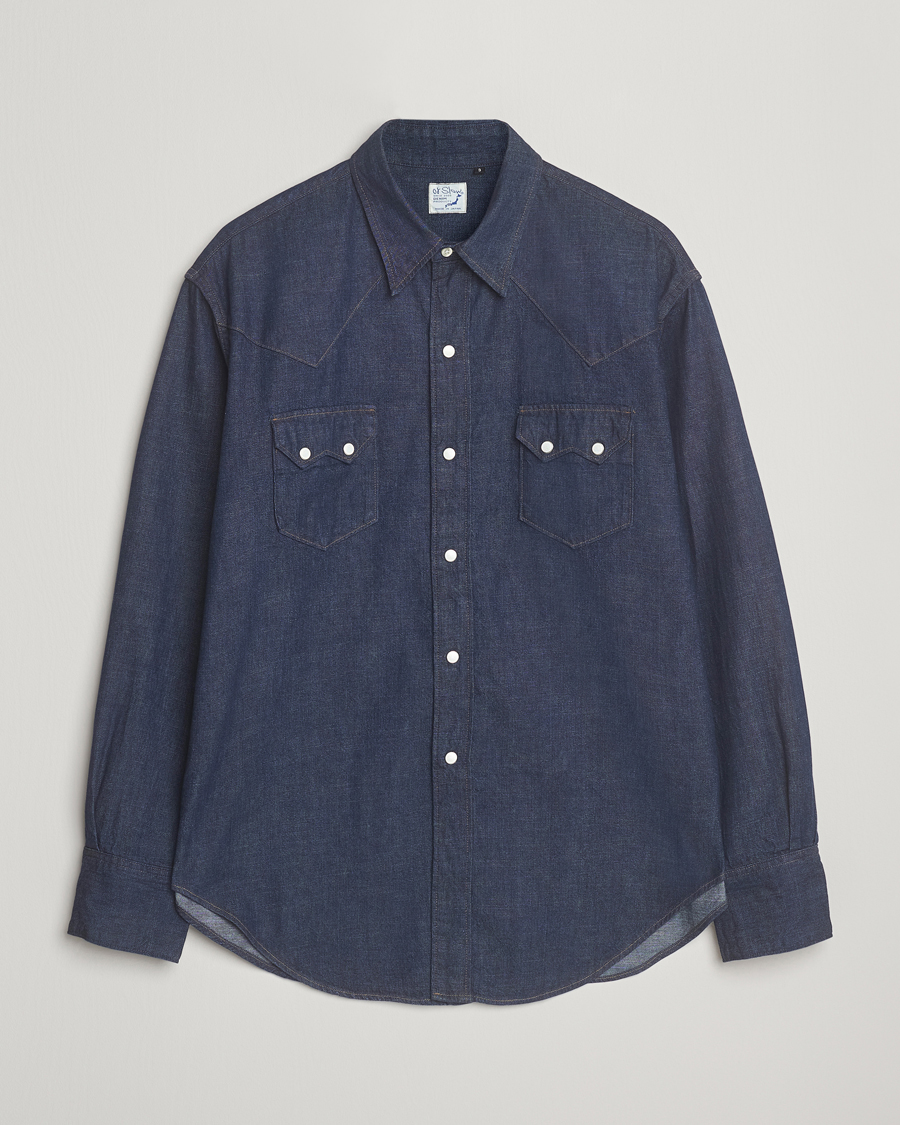 Heren | Overhemden | orSlow | Western Shirt One Wash