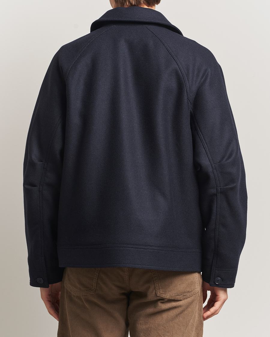 Heren | Jassen | A.P.C. | Chase Wool Bomber Jacket Dark Navy