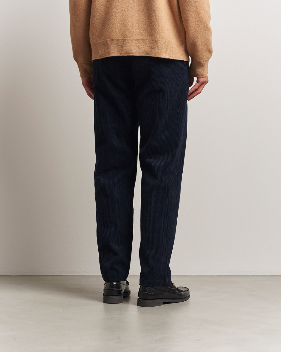 Heren | Broeken | A.P.C. | Lawrence Corduroy Trousers Dark Navy