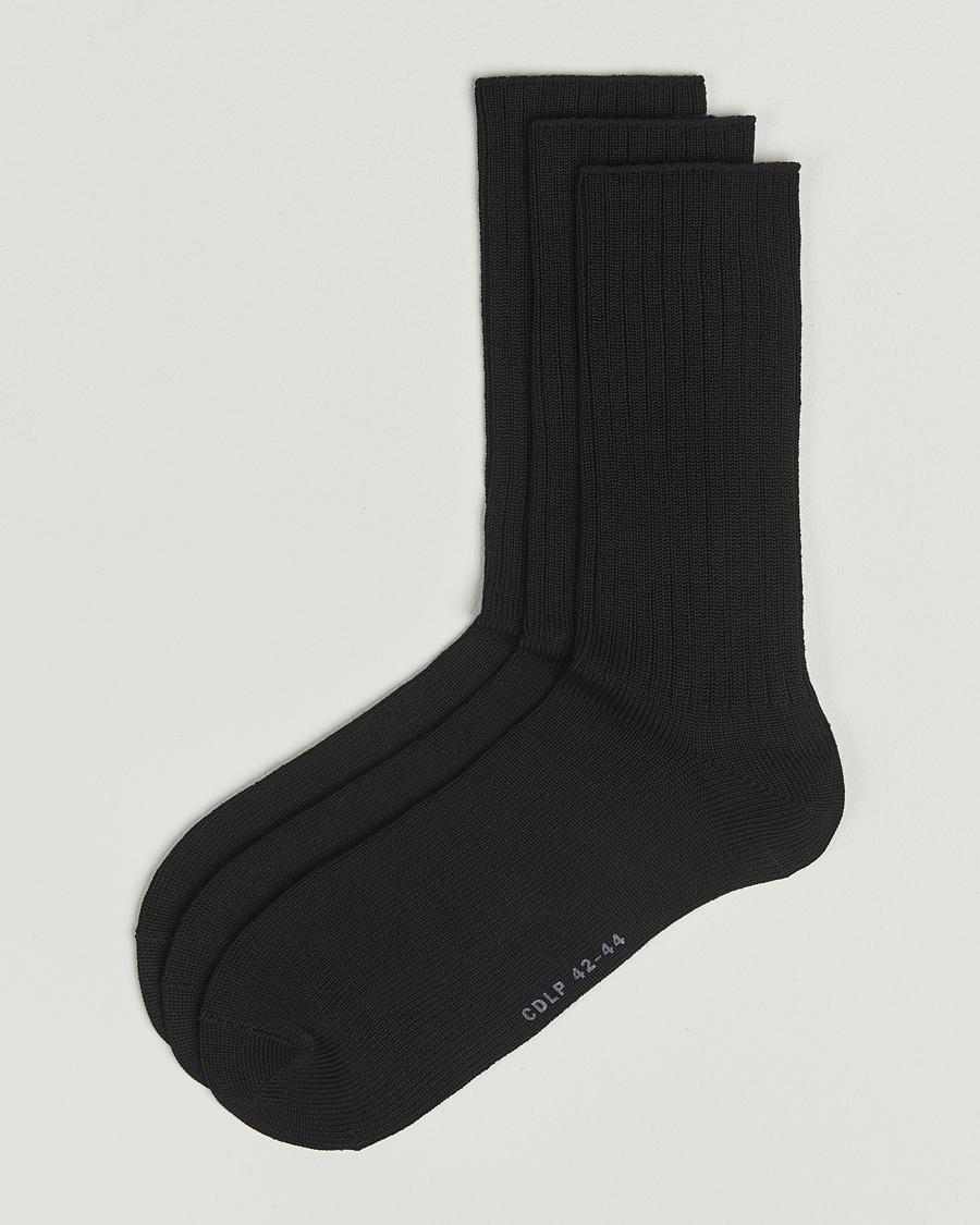Heren | Ondergoed | CDLP | 3-Pack Tennis Socks Black