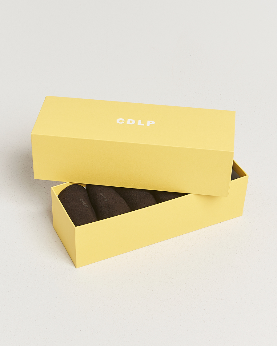 Heren | Ondergoed | CDLP | 6-Pack Cotton Socks Dark Brown