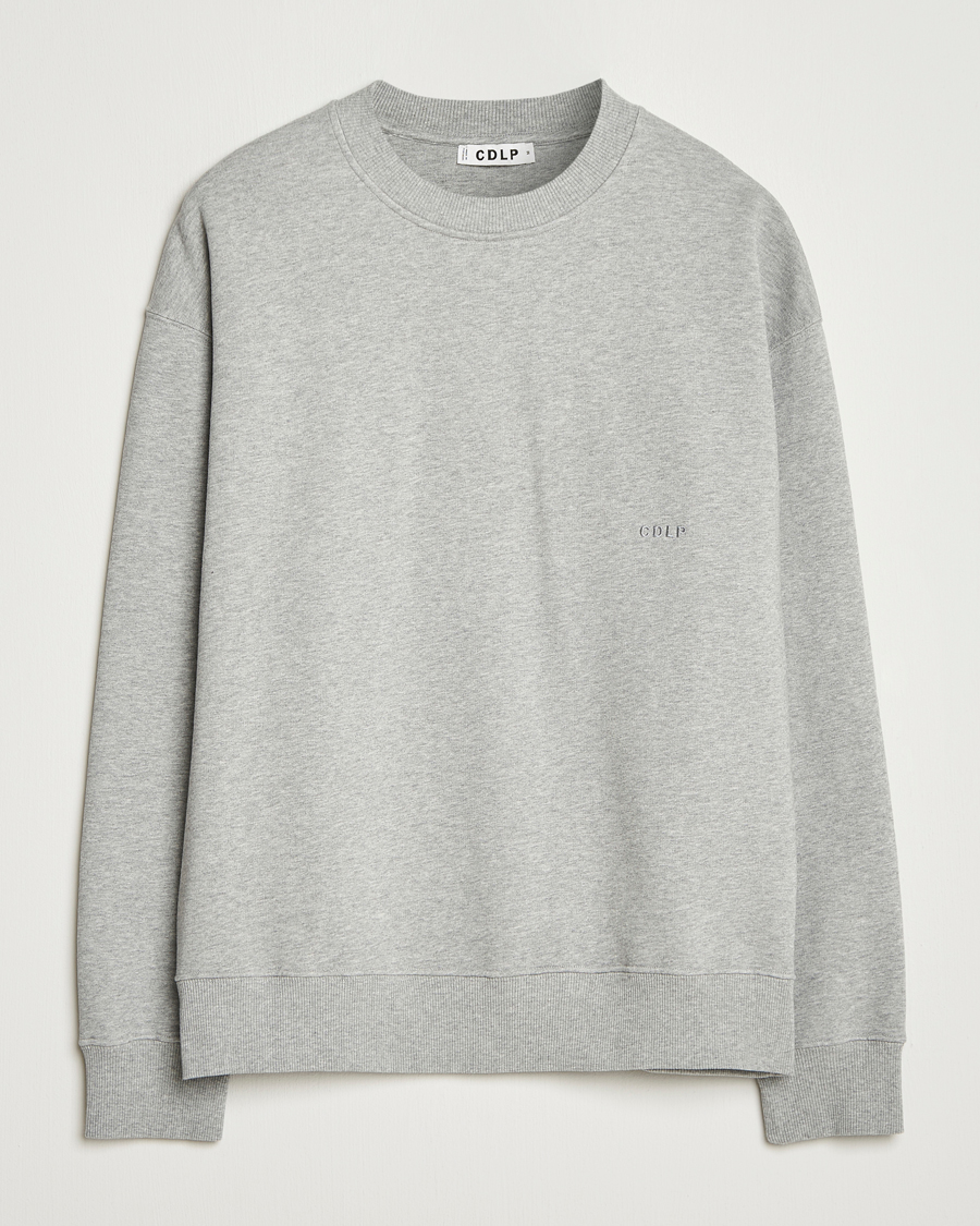 Heren | Truien | CDLP | Cotton Sweatshirt Grey Melange