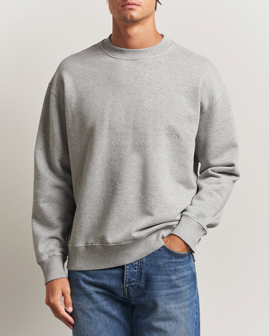 Heren | Truien | CDLP | Cotton Sweatshirt Grey Melange