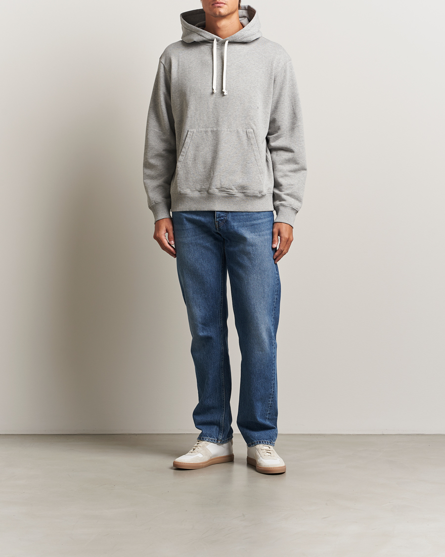Heren | Truien | CDLP | Cotton Hood Grey Melange