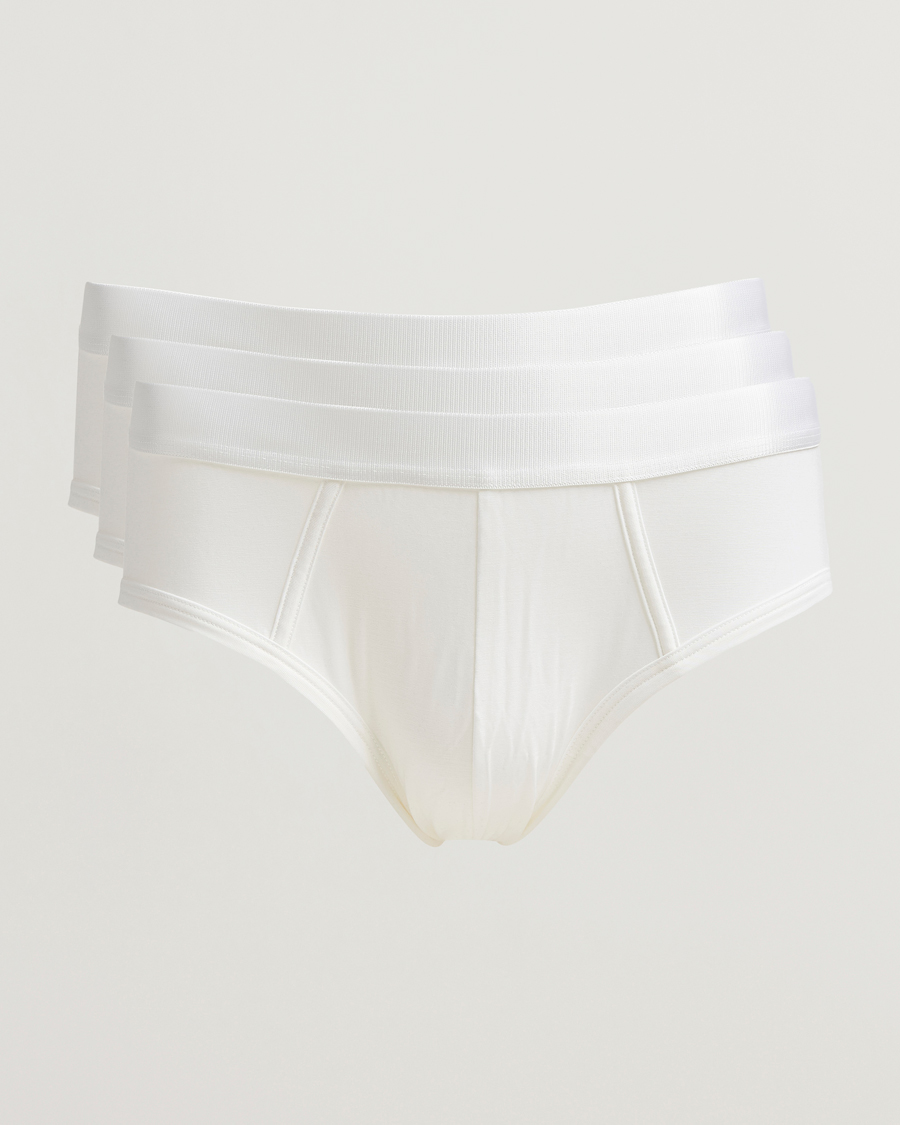 Heren | Ondergoed | CDLP | 3-Pack Y-Brief White