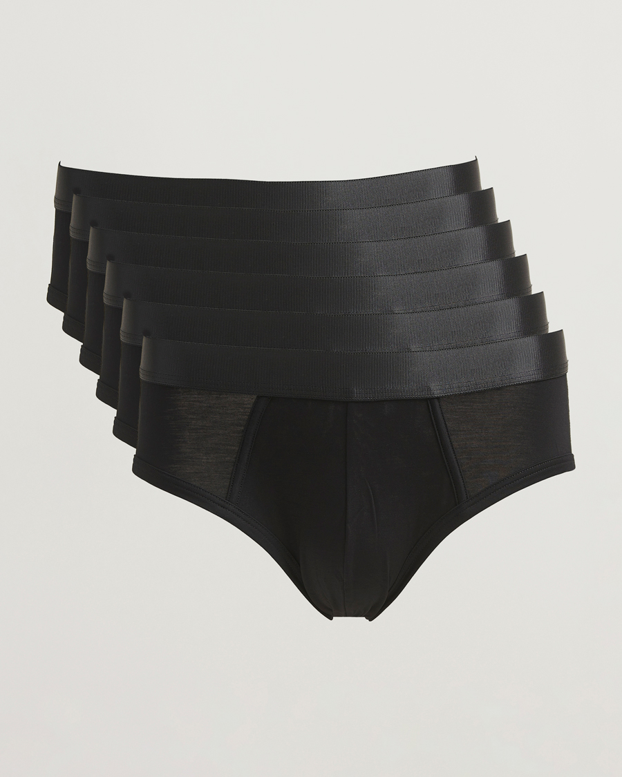 Heren | Ondergoed | CDLP | 6-Pack Y-Brief Black