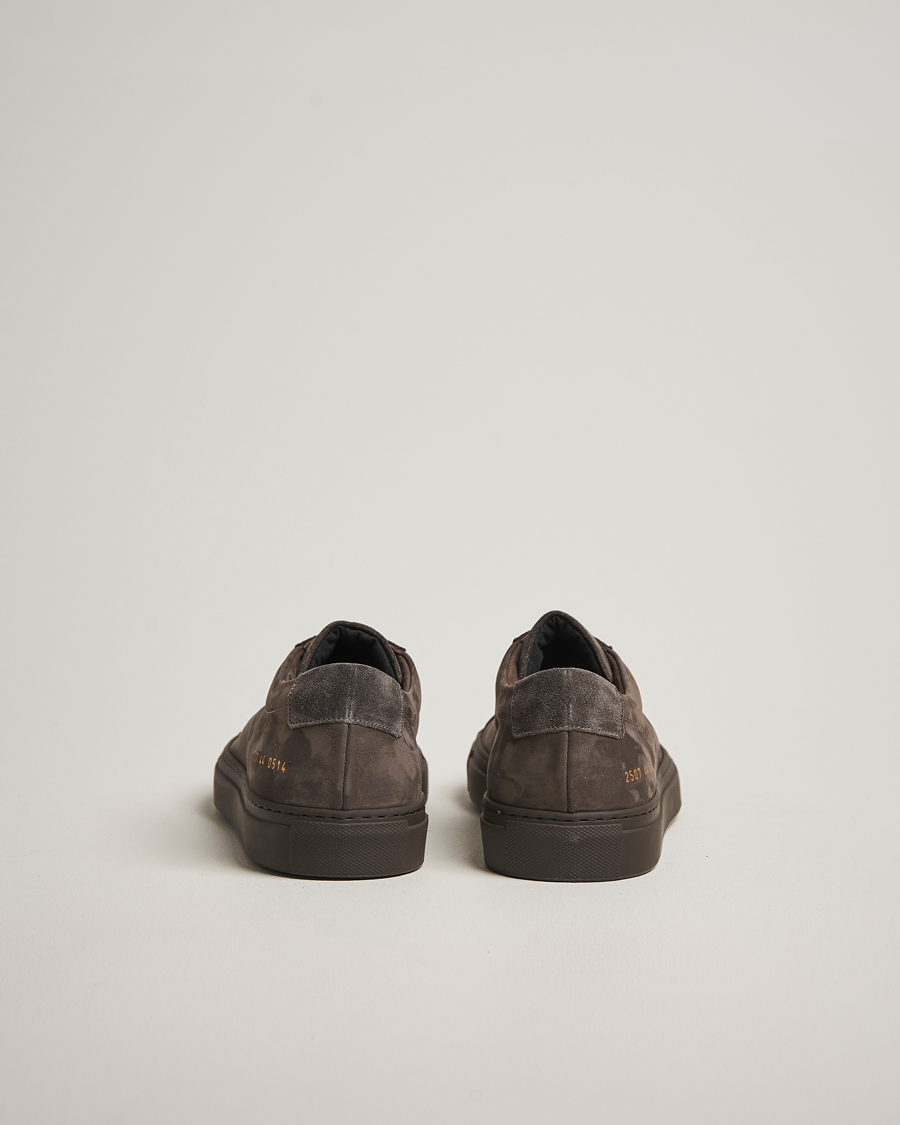 Heren | Sneakers | Common Projects | Original Achilles Nubuck Sneaker Charcoal