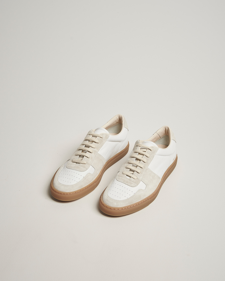 Heren | Sneakers | Common Projects | BBall Slim Gum Sole Sneaker Off White