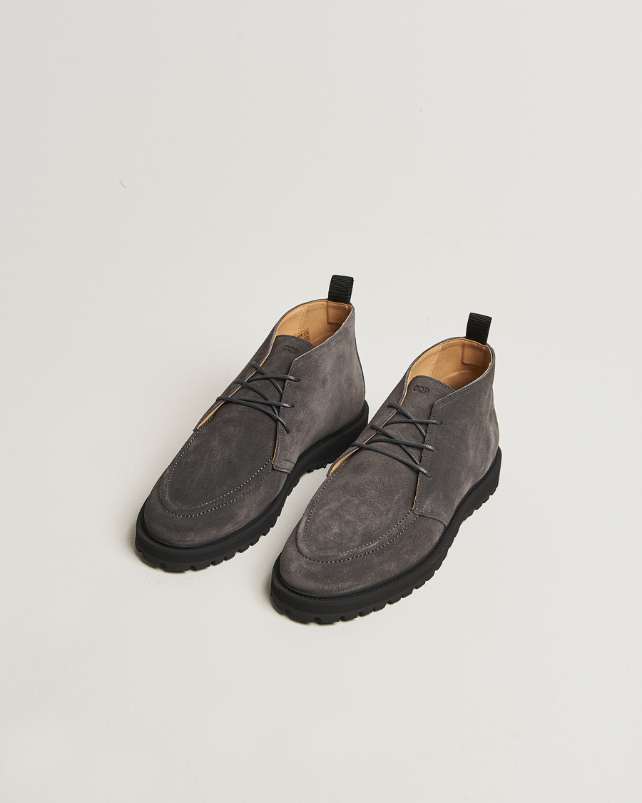 Heren | Laarzen | CQP | Astra Suede Boot Charcoal