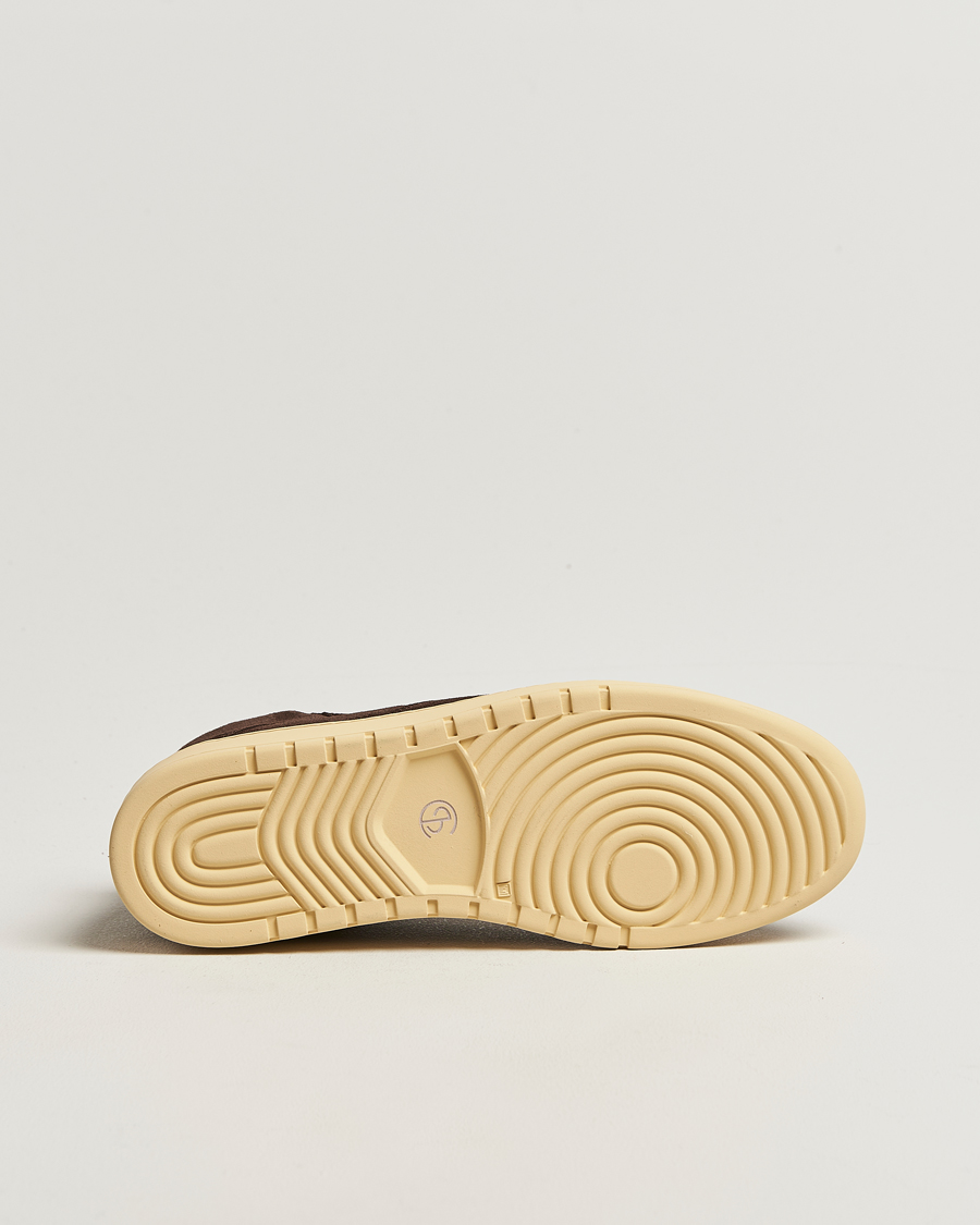 Heren | Sneakers | CQP | Center Mid Suede Sneaker Dark Brown