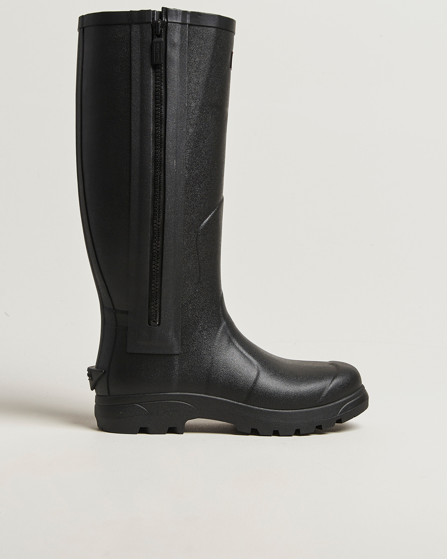 Heren | Overschoenen & Rubberlaarzen | Hunter Boots | Balmoral Full Zip Boot Black