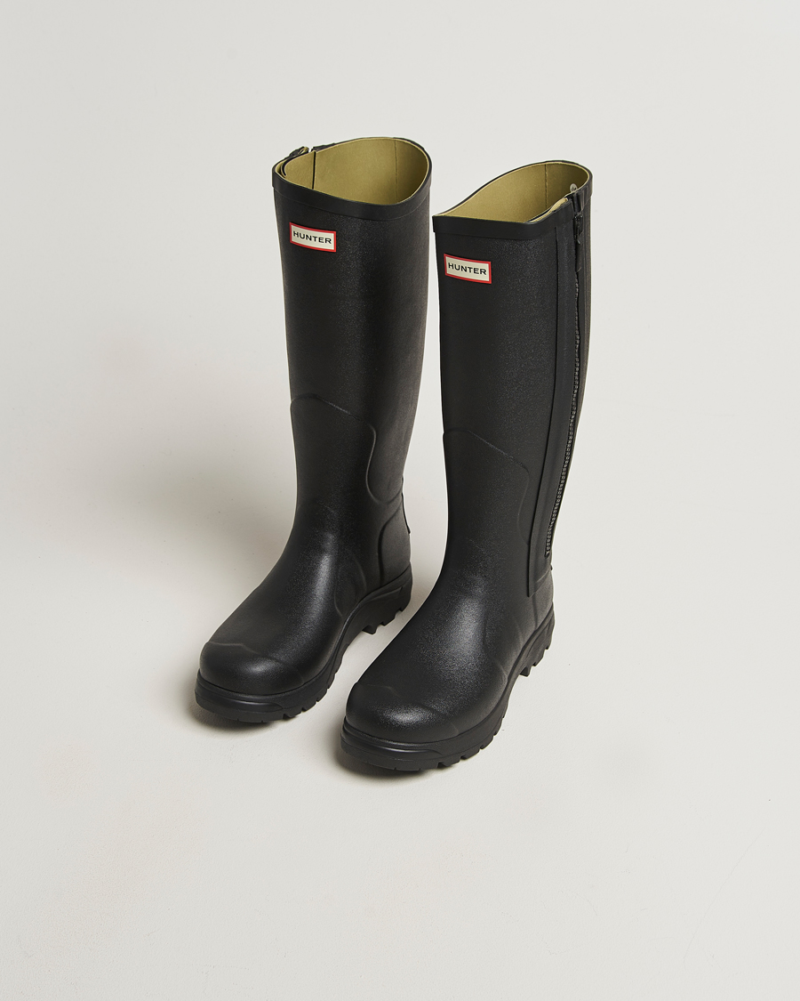 Heren | Overschoenen & Rubberlaarzen | Hunter Boots | Balmoral Full Zip Boot Black