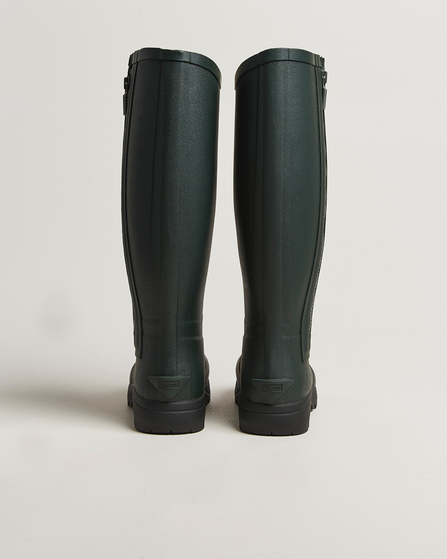 Heren | Overschoenen & Rubberlaarzen | Hunter Boots | Balmoral Full Zip Boot Dark Olive