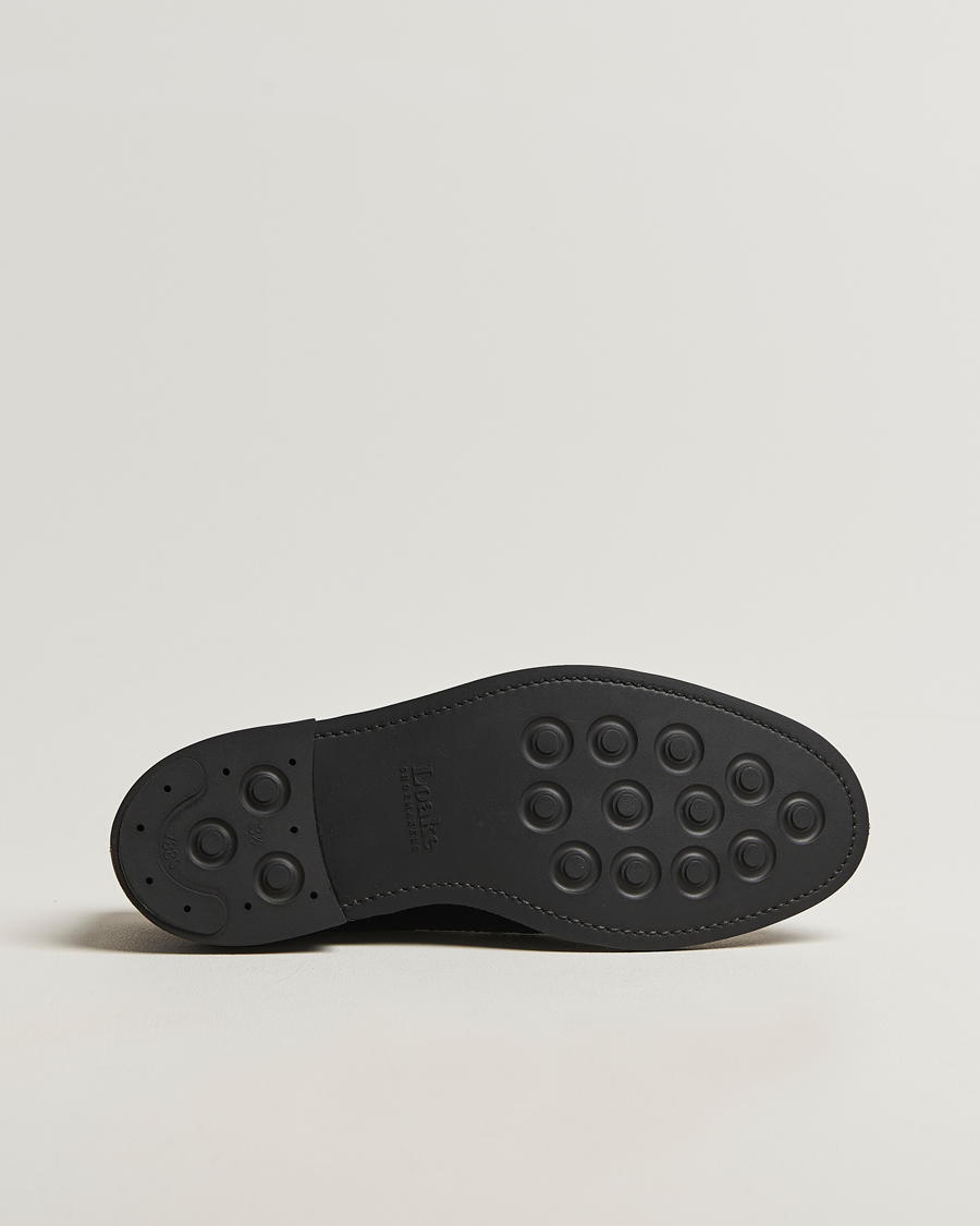 Heren | Derby schoenen | Loake 1880 | Sovereign Longwing Derby Black